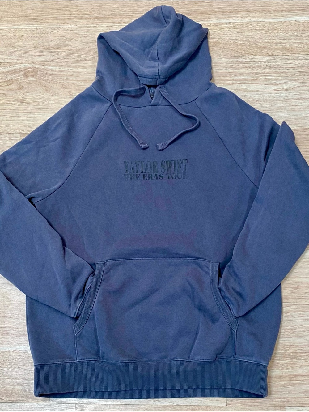 Taylor Swift Hoodie Adult Oversized Small Grey The Eras Tour Concert Pullover